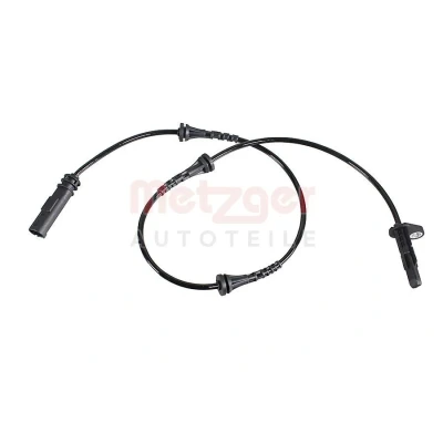Imagen de METZGER 09001565 Sensor de ABS Eje trasero izquierda, trasero, derecha 802mm