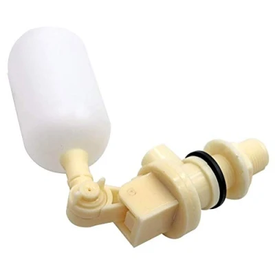 Imagen de Lucky Farm válvula de flotador agua 1/2 pulgadas con brazo ajustable, bola Oiginal para automática tanque caballo, ganado, cerdo, perro bebedero