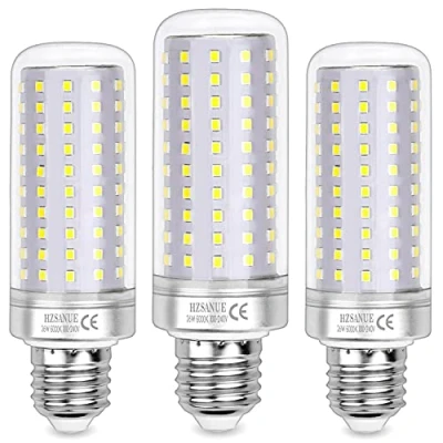 Imagen de HZSANUE Bombillas LED 26W, 200W Equivalentes de Incandescentes, 3000Lm, 6000K Blanco Frío, E27 Tornillo Edison, Paquete 3