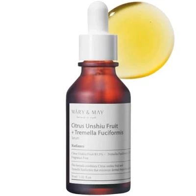 Imagen de [Mary&amp;May] Citrus Unshiu Fruit + Tremella Fuciformis Serum 30 ml