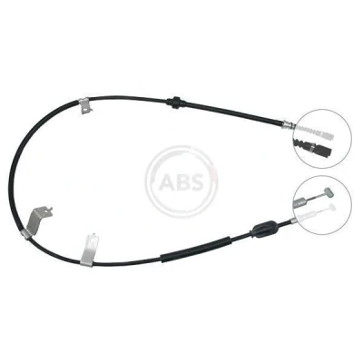 Imagen de A.B.S. K13938 Cable de Freno Mano 1670 Discos para dirección izquierda/derecha HONDA: CIVIC 6 Hatchback, Stufenheck, Fastback