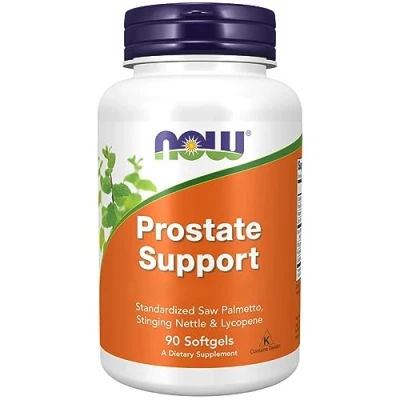 Imagen de Now Foods Prostate Support, Con Aceite De Semilla Calabaza Saw Palmetto Licopeno, 90 Cápsulas Blandas, Probado En Laboratorio, Sin Soja, Gluten, No GMO
