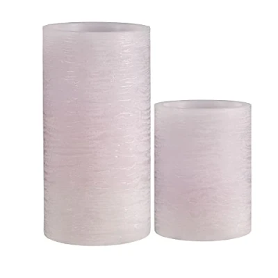 Imagen de Pauleen Cosy Lilac Candle 48116 vela LED función de temporizador 6 horas, 2 velas cera con pila, 0.4 W, 2er Set
