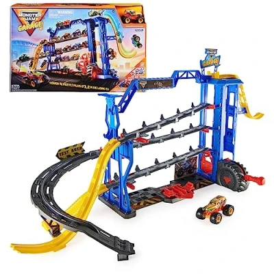 Imagen de SPIN Master Monster Jam 1:64 Garage PLAYSET (6060879)