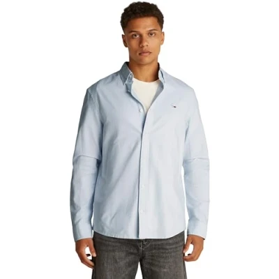 Imagen de Tommy Jeans Shirt Camisa, Hombre, Talla: XL, Sweet blue