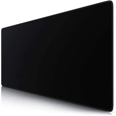 Imagen de CSL Computer Alfombrilla de ratón Speed Gaming Titanwolf Negro 900 x 400 mm Base Mesa Grande Mejora la precisión y Velocidad, 23032532, Talla XXL Tipo 1