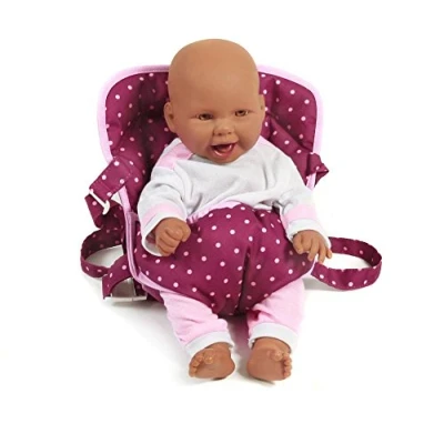 Imagen de Bayer Chic 2000 782 29 Muñeca con Correa de Puntos Color Morado, Lila/Rosa