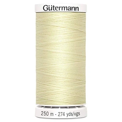 Imagen de Gutermann Sew All Hilo de poliéster, 250 m, pergamino (0610), 5,5 x 2,7 cm