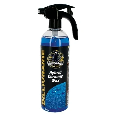 Imagen de Billionaire Hybrid Ceramic Wax Cera Hibrida en Spray para Coche Extrema Protección Fácil Aplicación Repele el Agua No Deja Marcas Enriquecido con Carnauba 750ml