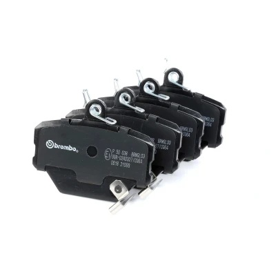 Imagen de BREMBO P 50 038 Juego de pastillas freno con avisador acústico desgaste tornillos pinza sin accesorios SMART: Fortwo I Coupé norauto,