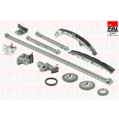 Imagen de FAI AutoParts TCK252L Juego de Cadena distribución con juntas, ruedas dentadas Símplex, bajo ruido