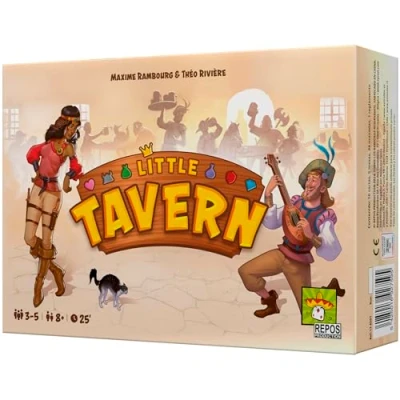 Imagen de Repos Production Little Tavern Juego De Mesa para Adultos y Niños a Partir 8 Años 3 5 Jugadores 25 Minutos por Partida Español