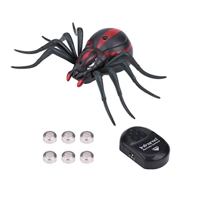 Imagen de Dilwe Control Remoto Truco de Juguete, Hormigas Infrarrojas / Cucarachas Arañas Falso Animal RC Juguete Regalo Los Niños(152g)
