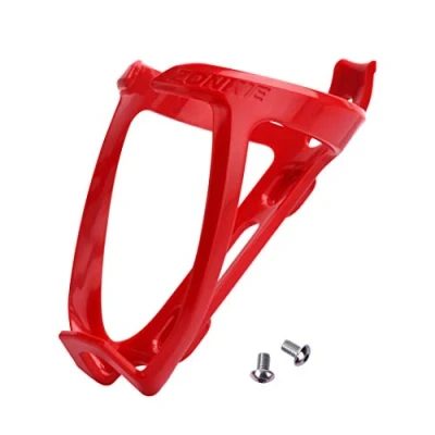 Imagen de Portabidón de Bicicleta, Jaulas Botellas Soporte plástico para Carreteras, Bicicletas montaña (Rojo)