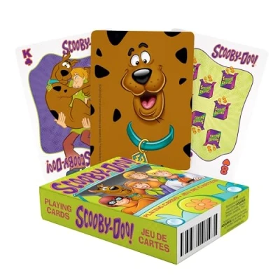Imagen de AQUARIUS 52458 Scooby Doo Cartas de Juego, Multicolor