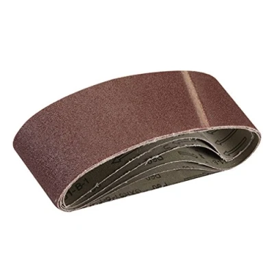 Imagen de Silverline Tools 308931 Bandas de lija 75 x 533 mm, 5 pzas Grano 60