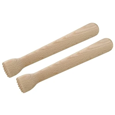 Imagen de FMprofessional 21427 Bar Pilón, 2 Unidades, Madera, marrón, 50 x 20 cm