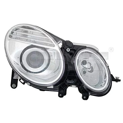 Imagen de TYC 20 1317 05 2 Faros derecha H7/H7 para circulación por la con electromotor MERCEDES BENZ: Clase E Berlina