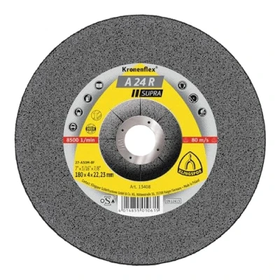 Imagen de Klingspor 13433 A 24 R Disco de desbaste (230 x 6 22,23 mm, acodado, 10 unidades)