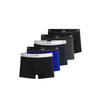 Imagen de Calzoncillos tipo bóxer Boss Essential Trunk para hombre (paquete de 5) XL