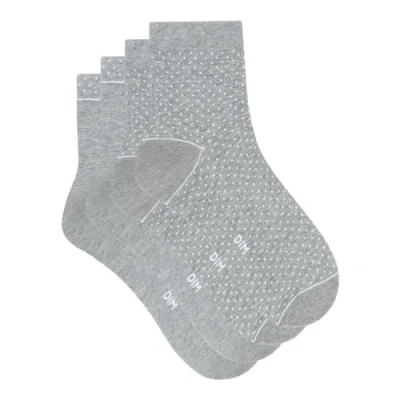 Imagen de Dim Calcetines de Mujer Good Fancy X2, Gris Claro, Talla única (Pack 2)