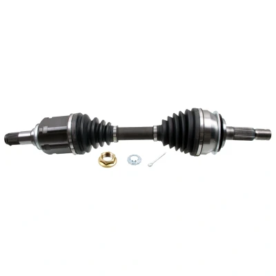 Imagen de FEBI BILSTEIN 184387 Árbol de transmisión Eje delantero con pasador aletas tuerca TOYOTA: HILUX 3 Pick up, Pritsche/Fahrgestell (KUN1