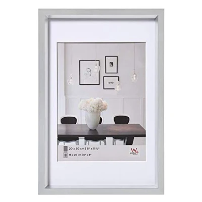 Imagen de Walther Design ES520S Steel Style, Marco De Plástico, 15x20 cm, Plata