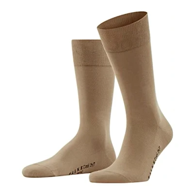 Imagen de FALKE Cool 24/7 M SO algodón unicolor 1 par, Calcetines Hombre, Gris (Vulcano 3920) nuevo ecológico, 43 44