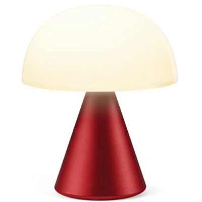 Imagen de Lexon Lámpara LED portátil mediana recargable MINA M (rojo fundido)