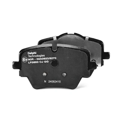 Imagen de DELPHI LP3883 Juego de pastillas freno preparado para indicador desgaste con lámina adhesiva sin accesorios BMW: 2 Active Tourer