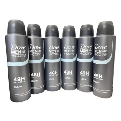 Imagen de Dove Men + Care Classic Deodorant Spray 6 x 150 ml