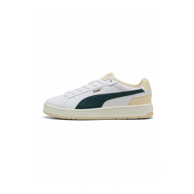 Imagen de Puma Court Classico Zapatillas, Talla: 44.5, White/green terrain canvas Fibra sintética/tela
