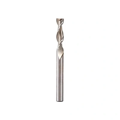 Imagen de 6 mm VáStago de Doble Filo 2 Flautas Fresa Espiral Fresas Brocas CNC Kit Corte Acero Tungsteno Extendidas Extra Largo 1 Pieza