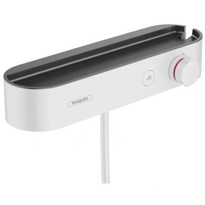 Imagen de hansgrohe ShowerTablet Select Termostato de ducha 400 visto, negro mate, 24360670