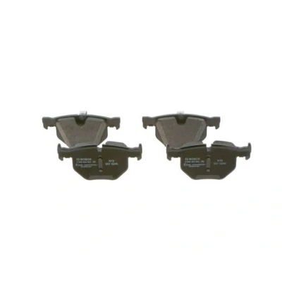Imagen de BOSCH 0 986 494 862 Juego de pastillas freno Low Metallic con clip émbolo, Chapa antichirridos BMW: X5, X6 norauto, oscaro, mister auto