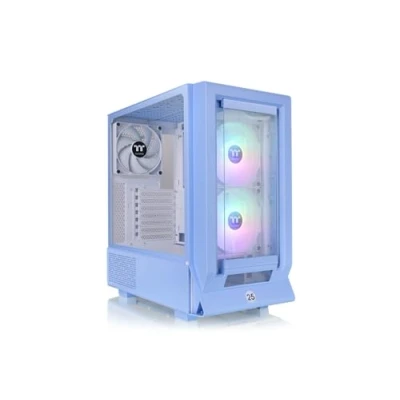 Imagen de Thermaltake Ceres 350 MX Mid Tower Chassis Hidden Connector 25th Anniversary Hydrangea Blue Limited Edition