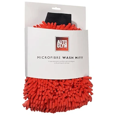 Imagen de Autoglym 945455500 Guante de limpieza coche Microfibra naranja