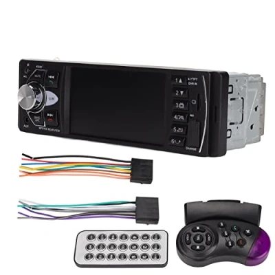 Imagen de Radio Bluetooth para Automóvil, 4022D 4.1in HD LCD Pantalla Táctil Reproductor de MP5 Automóvil Estéreo Soporte Llamadas con Manos Libres Imagen Marcha Atrás/USB/AUX/Ta