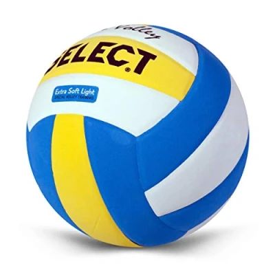 Imagen de Select 4 2144600205 Pelota de Voleibol, Color Blanco, Azul y Amarillo