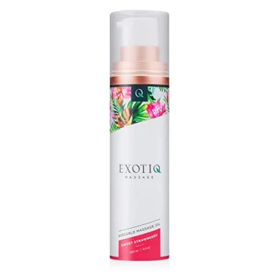 Imagen de Aceite De Masaje Exotiq Fresa Dulce 100 Ml
