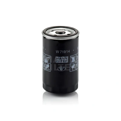 Imagen de MANN FILTER W 719/14 Filtro de aceite 3/4 16 UNF con dos válvulas bloqueo retorno enroscable JEEP: Grand Cherokee I, II