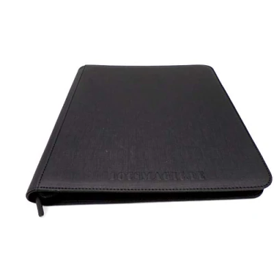Imagen de docsmagic.de Premium Pro Player 12 Pocket Playset Zip Album Black 480 Card Binder MTG PKM YGO Cremallera Negra