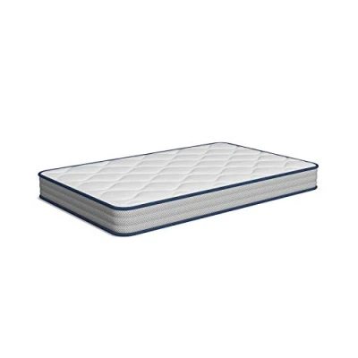 Imagen de TECNOCOLCHÓN Colchón minicuna Bebé Visco Baby® 80x50x8 cm. Reversible Verano Invierno Gran Suavidad Blanco Certificados Oeko Tex® y CertiPUR™