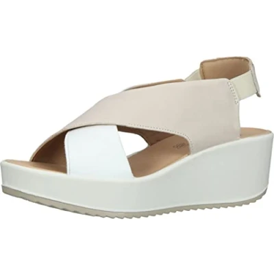 Imagen de IGI&amp;Co Caramelo de, Sandalias con cuña Mujer, Crema, 37 EU