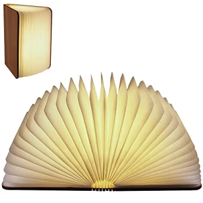 Imagen de Gadgy ® Lámpara de Libro (Grande) con Cierre Magnético l Papel Tyvek Calidad Brilla en 3 Colores Posibilidades Posiciones Ilimitadas hasta 360 grados