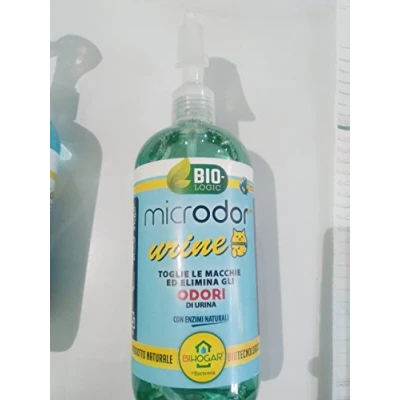 Imagen de BACTEMIA MICRODOR Urine 500ml quitamanchas y eliminador de olores orines producidos por Perros, Gatos pequeños mamíferos