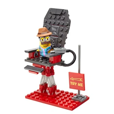 Imagen de Mega Bloks Despicable Minion Figura de Minions Deluxe, Multicolor (Mattel DKY84)
