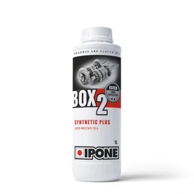 Imagen de IPONE Aceite de Caja cambios Moto Box 2 Semisintético a base Ésteres Alto Rendimiento Para cajas con embrague húmedo Envase 1 Litro