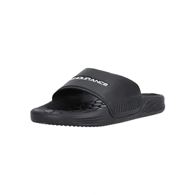 Imagen de endurance Springdale, Sandalia Unisex Adulto, 1001s Black Solid, 43 EU