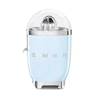 Imagen de Smeg Exprimidor CJF01PBEU, 70 W, Acero inoxidable, Azul Pastel